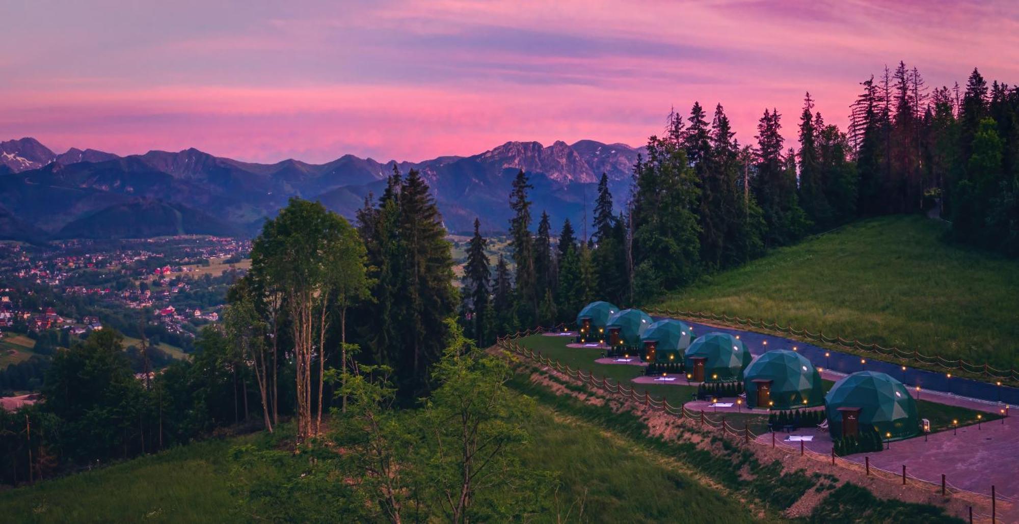 Готель Peak Glamp & Jacuzzi Закопане Екстер'єр фото