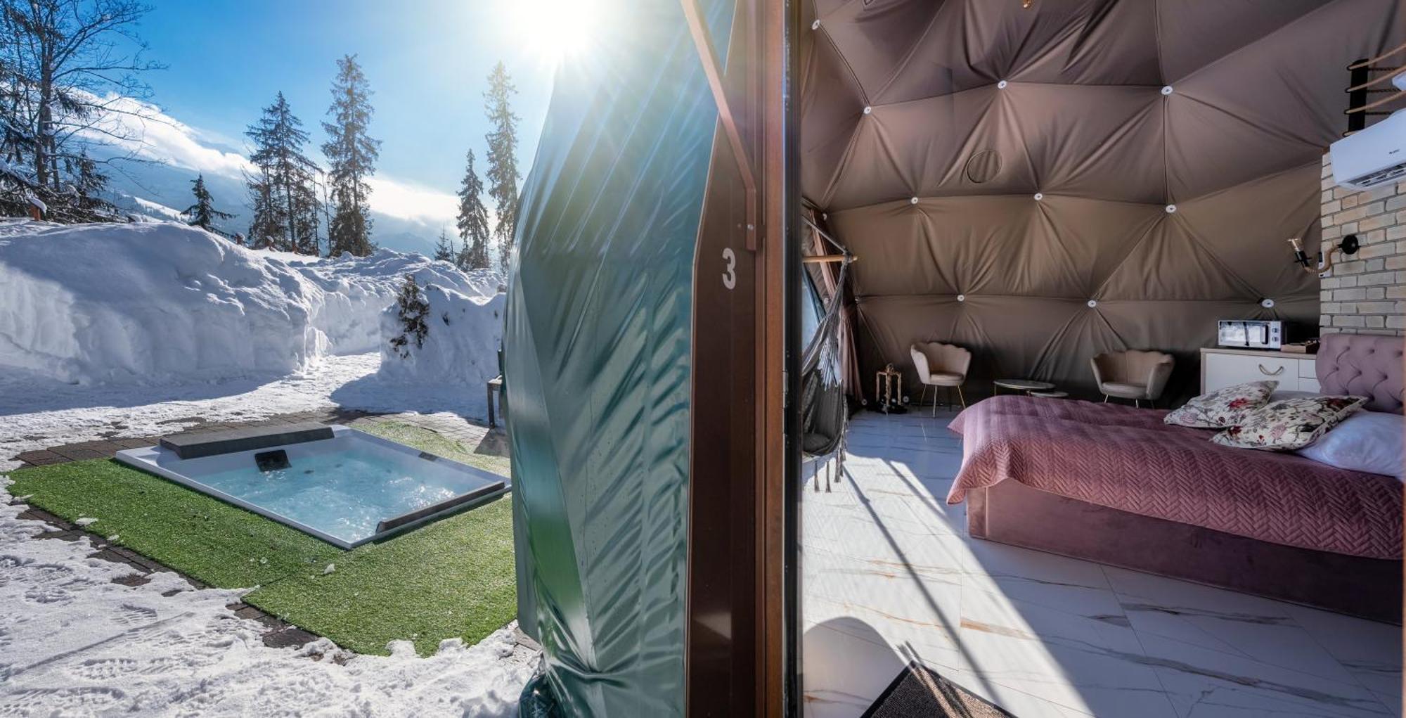 Готель Peak Glamp & Jacuzzi Закопане Екстер'єр фото