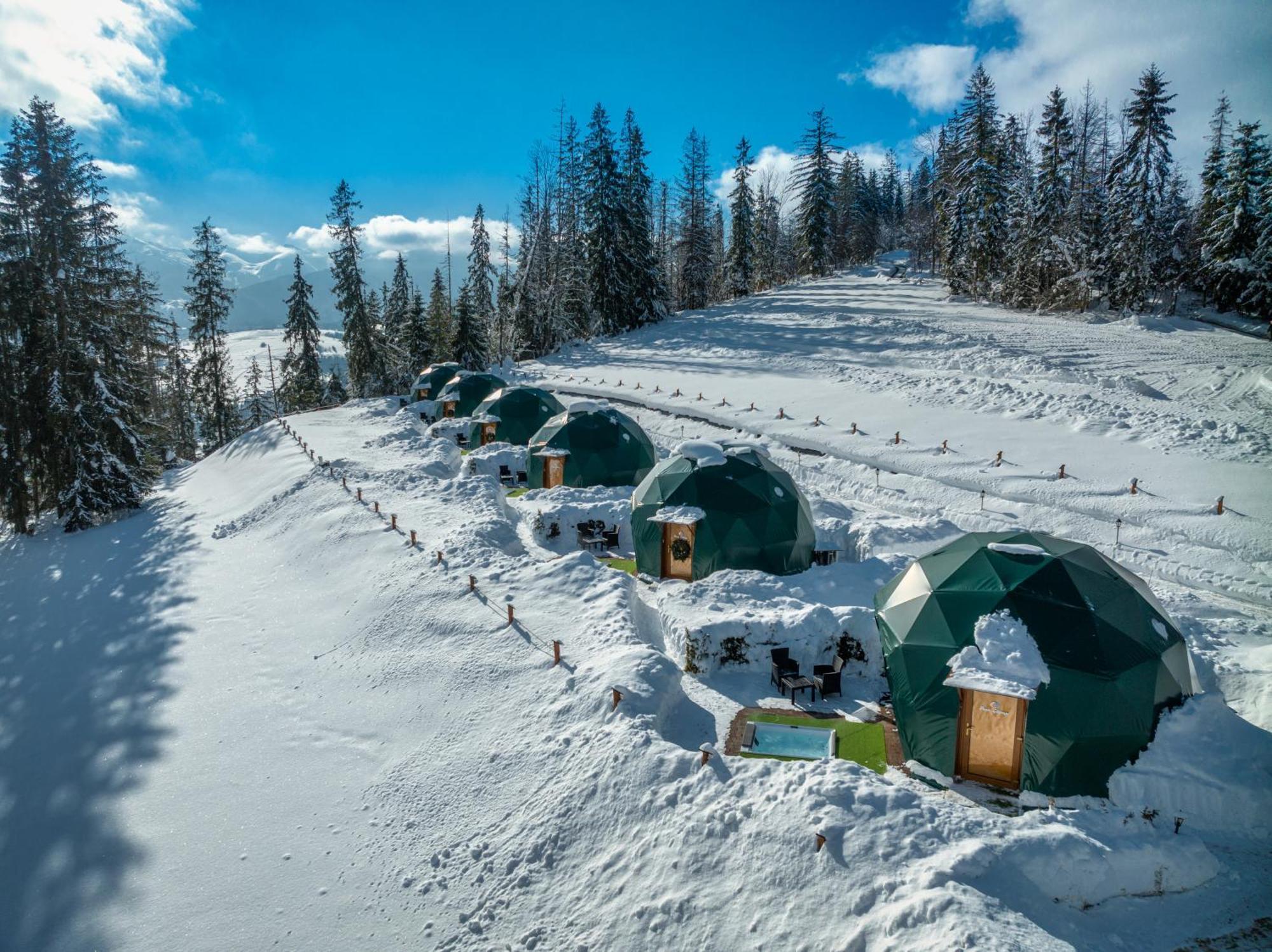 Готель Peak Glamp & Jacuzzi Закопане Екстер'єр фото