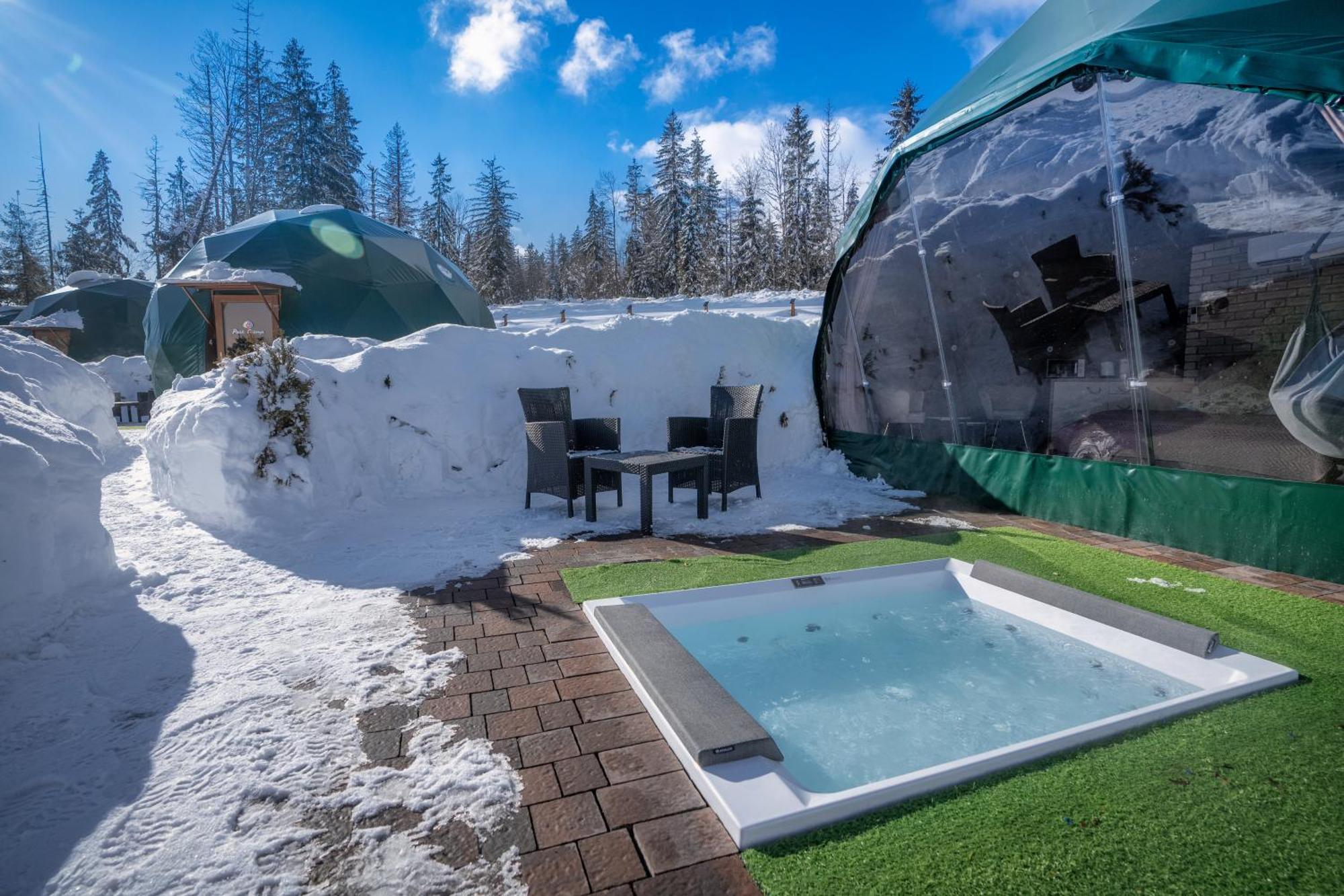 Готель Peak Glamp & Jacuzzi Закопане Екстер'єр фото