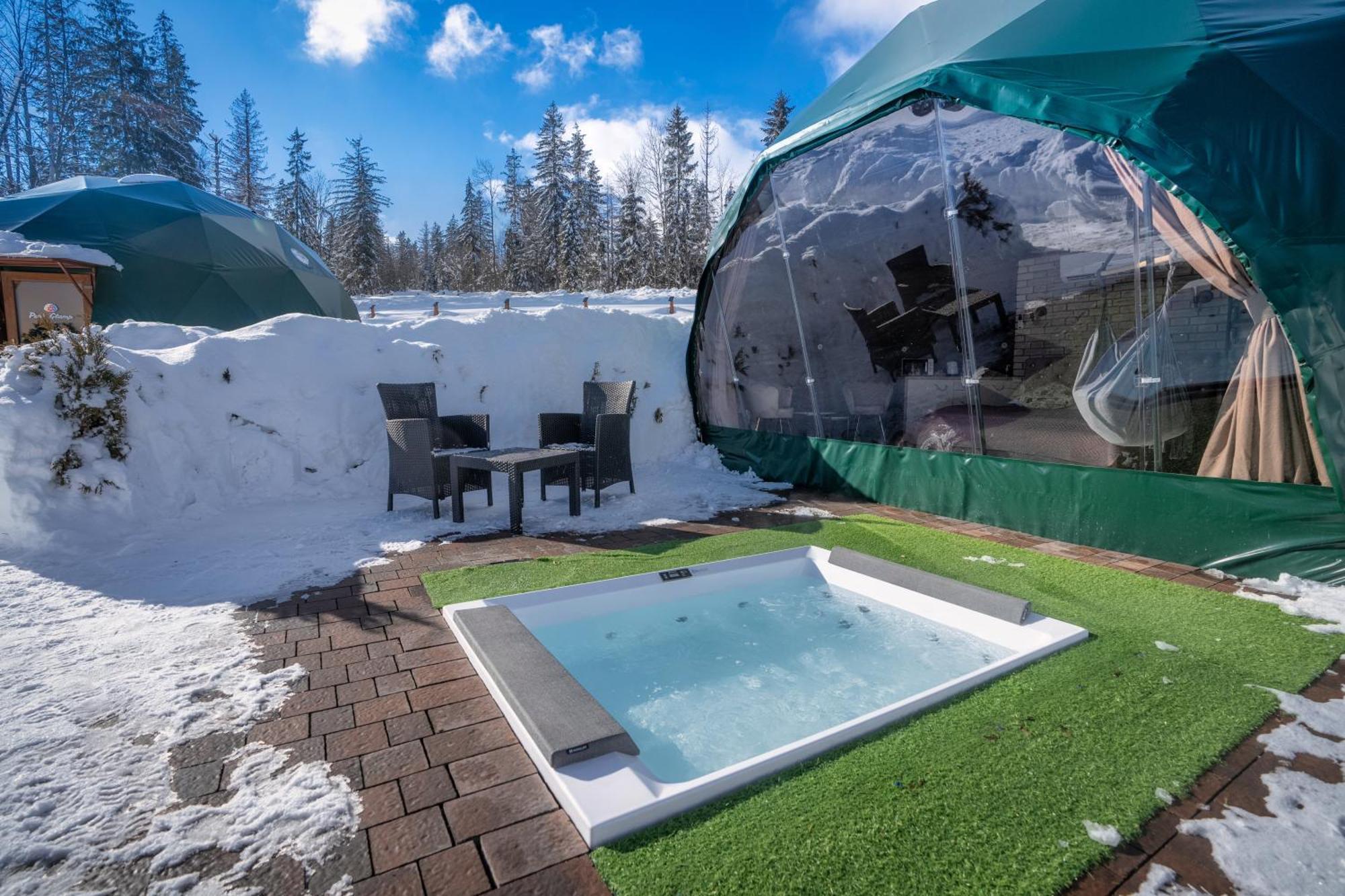 Готель Peak Glamp & Jacuzzi Закопане Екстер'єр фото