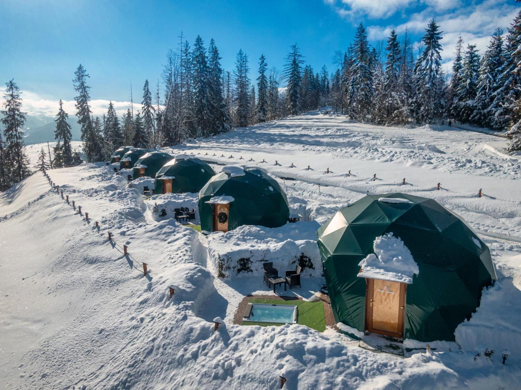 Готель Peak Glamp & Jacuzzi Закопане Екстер'єр фото