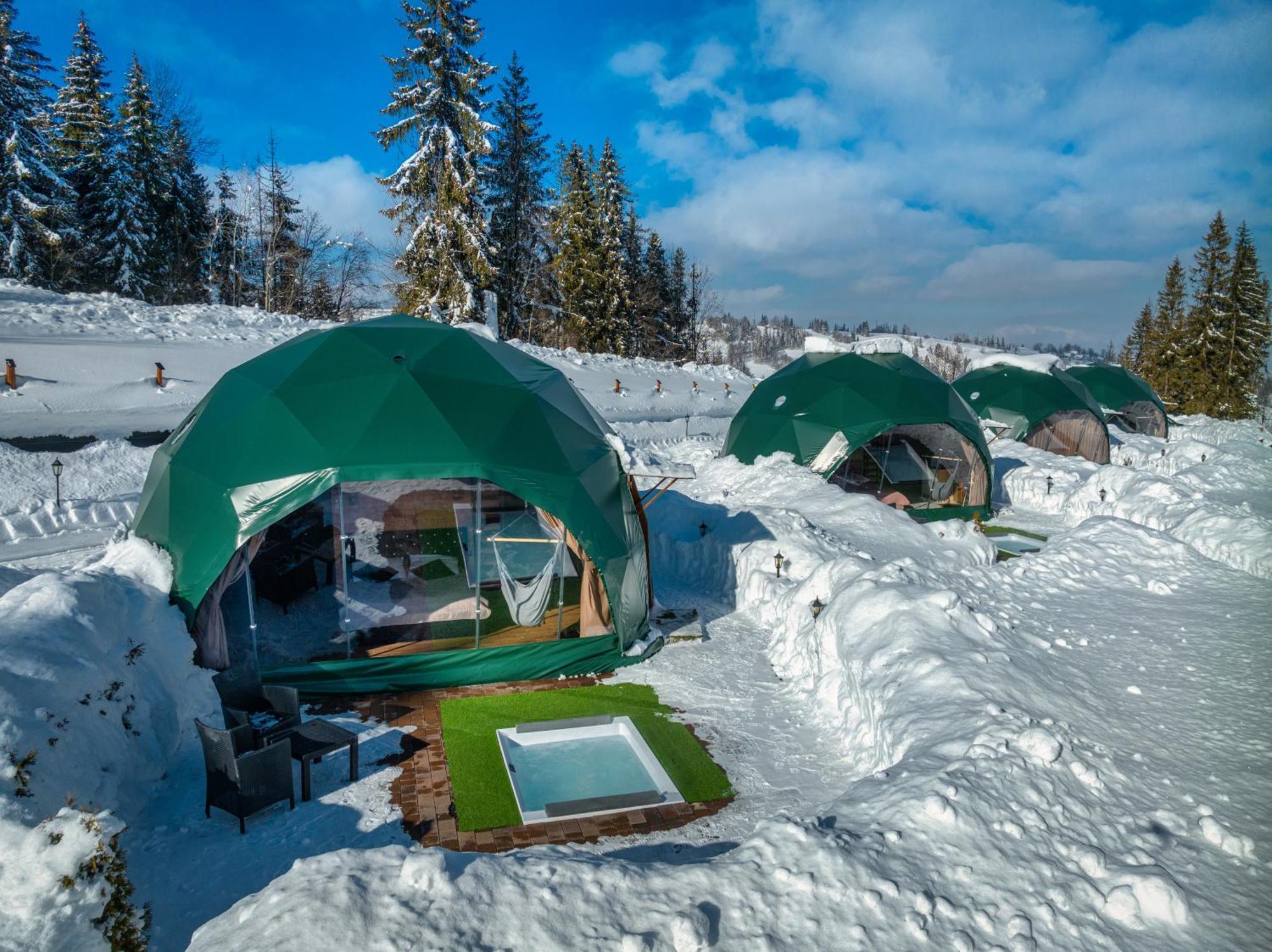 Готель Peak Glamp & Jacuzzi Закопане Екстер'єр фото