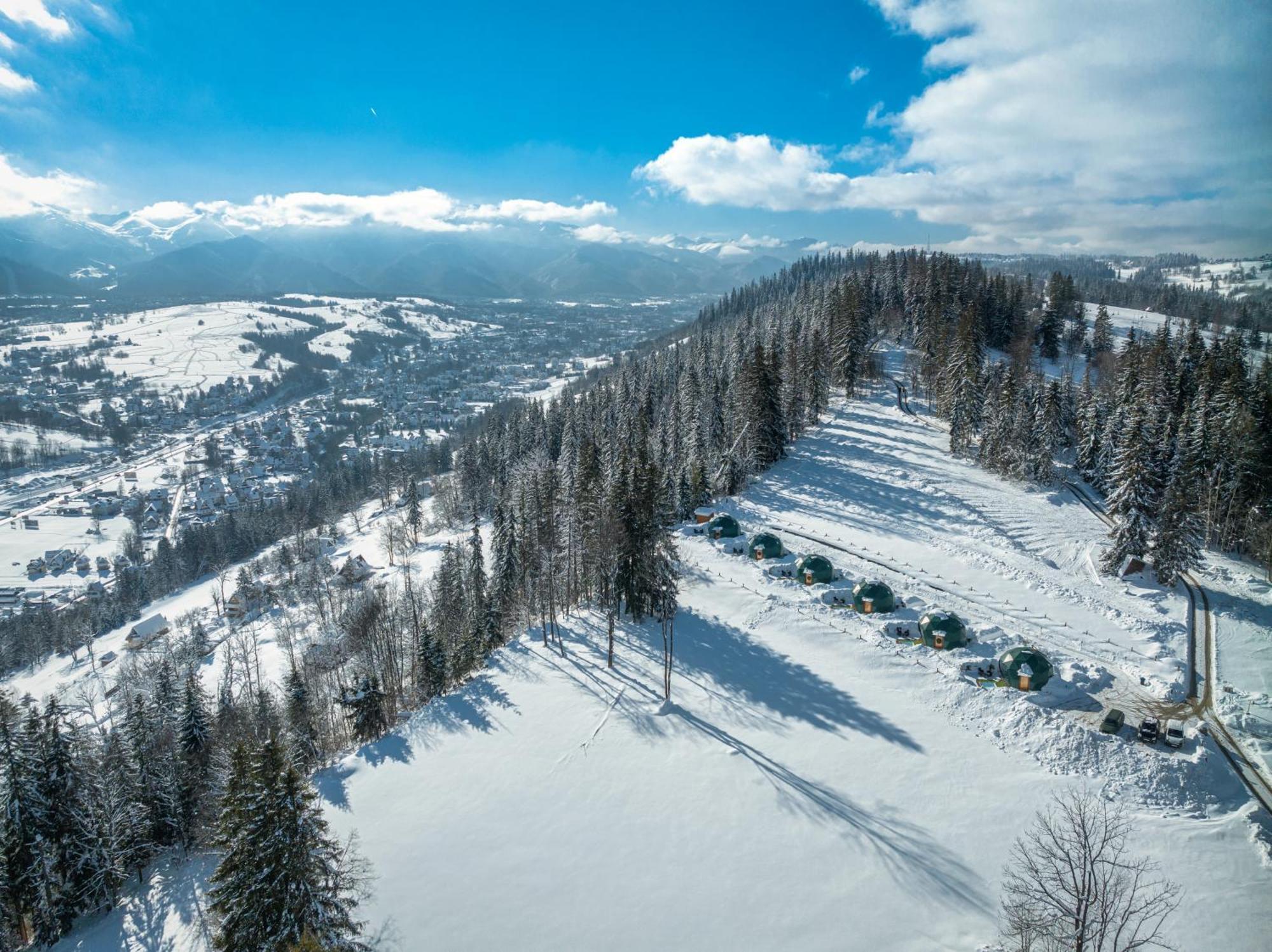 Готель Peak Glamp & Jacuzzi Закопане Екстер'єр фото