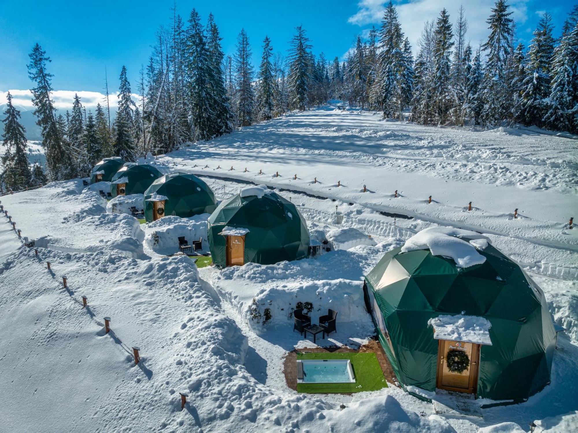 Готель Peak Glamp & Jacuzzi Закопане Екстер'єр фото